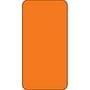 Smead Compatible Solid Orange Labels, Matte Stock, 2" H X 1" W Individual Colors - Roll of 250