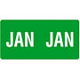 Smead ETS Compatible "Jan" Month Labels, Laminated Stock,1/2" x 1", Individual Months - Pack of 250