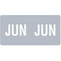Smead ETS Compatible "Jun" Month Labels, Laminated Stock,1/2" x 1", Individual Months - Pack of 250