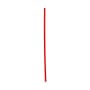 7 3/4" Slim unwrapped Straw, Red (500 per Box, 10 Boxes per Case)