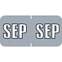 Sycom SYET Compatible "Sep" Month Labels, Laminated Stock,1-1/2" x 3/4", Individual Months - Pack of 252