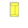 #5-1/2F Open End Coin Envelopes, 3-1/8" x 5-1/2", 24#, Brightly Colored Lemon, Acid Free, Center Seam (Box of 500)