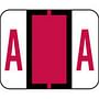 Smead Compatible "A" Labels, Polylaminated Stock, 1" X 1-1/4" Individual Letters - Roll of 500