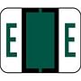 Smead Compatible "E" Labels, Polylaminated Stock, 1" X 1-1/4" Individual Letters - Roll of 500