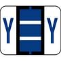 Smead Compatible "Y" Labels, Polylaminated Stock, 1" X 1-1/4" Individual Letters - Roll of 500