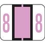 Smead Compatible Numeric "8" Labels, Polylaminated Stock, 1" X 1-1/4" Individual Numbers - Roll of 500