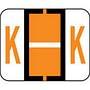 Smead Compatible "K" Labels, Polylaminated Stock, 1" X 1-1/4" Individual Letters - Pack of 120
