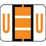 Smead Compatible "U" Labels, Polylaminated Stock, 1" X 1-1/4" Individual Letters - Pack of 120