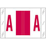 Tabbies Compatible "A" Labels, Polylaminated 100# Stock, 1 " X 1-1/2" Individual Letters - Roll of 500