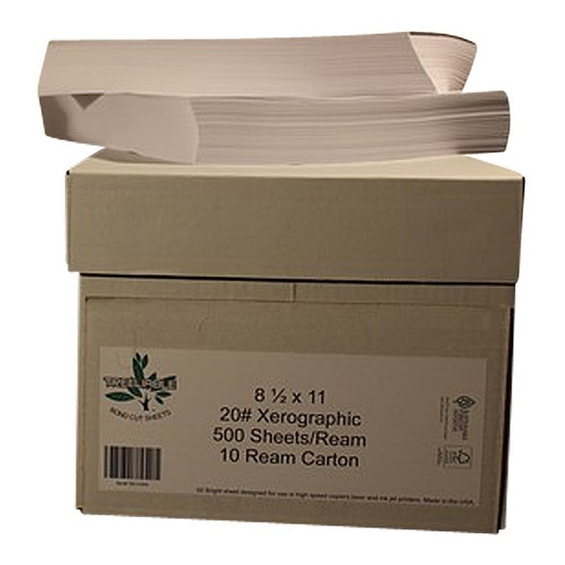 The Business Form Supplies Shop 8-1/2 x 11 Pink 20#Stock Non-Impact Laser & Copier Paper (Carton of 5000)