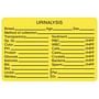 Urinalysis Breed/Age/Sex 3" x 2" Fl-Yellow Label (Roll of 320)