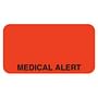 Medical Alert 1-5/8" x 7/8" Fl-Red Label (Roll of 560)