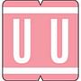 VRE/GBS Compatible "U" Labels, Polylaminated Stock, 1.3 " X 1-1/4" Individual Letters - 200 Per Pack