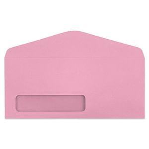 #10 Digi-Clear Window Envelopes, 4-1/8 x 9-1/2, 24#, Pastel, A-Style  Window, Vellum Finish (Box of 500)