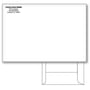 Custom Printed 6-1/2" x 9-1/2" Catalog Envelopes, White Wove, 24 lb, Standard Flap (Box of 500)