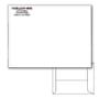 Custom Printed 9" x 12" Catalog Envelopes, White Wove, 28 lb, Standard Flap (Box of 500)