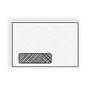 Side Seam Inkjet Window Black Crosshatch Tint, 6" x 9", 24#, White Digi-M, Side Seams Under, Poly Window (Box of 500)