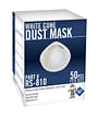 White Cone Dust Masks, Non-Rated Nuisance Level (50 per Box)