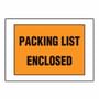 Open End Press-Pack Packing List Envelopes, 4-1/2" x 5-1/2", 24#, Plastic Polyethylene, Pressure Sensitive, Back Loading (Box of 1000)
