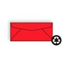 #6-3/4 Regular Envelopes, 3-5/8" x 6-1/2", 24#, Recycled, Brightly Colored Red, Acid Free, No Window (Box of 500)