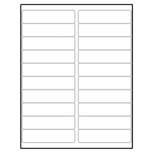 Laser Label Sheets - White & Colored Label Sizes - The Supplies Shops