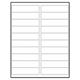 Laser Label Sheets – White and Colored Label Sizes