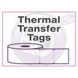 Thermal Transfer Tag Labels with Perforations