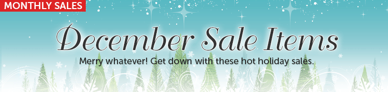 December Sale Items